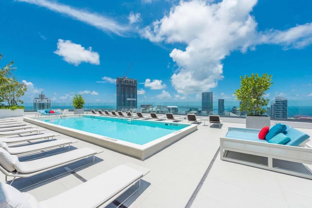 Luxurious Condo In Heart Of Brickell Miami Exteriér fotografie