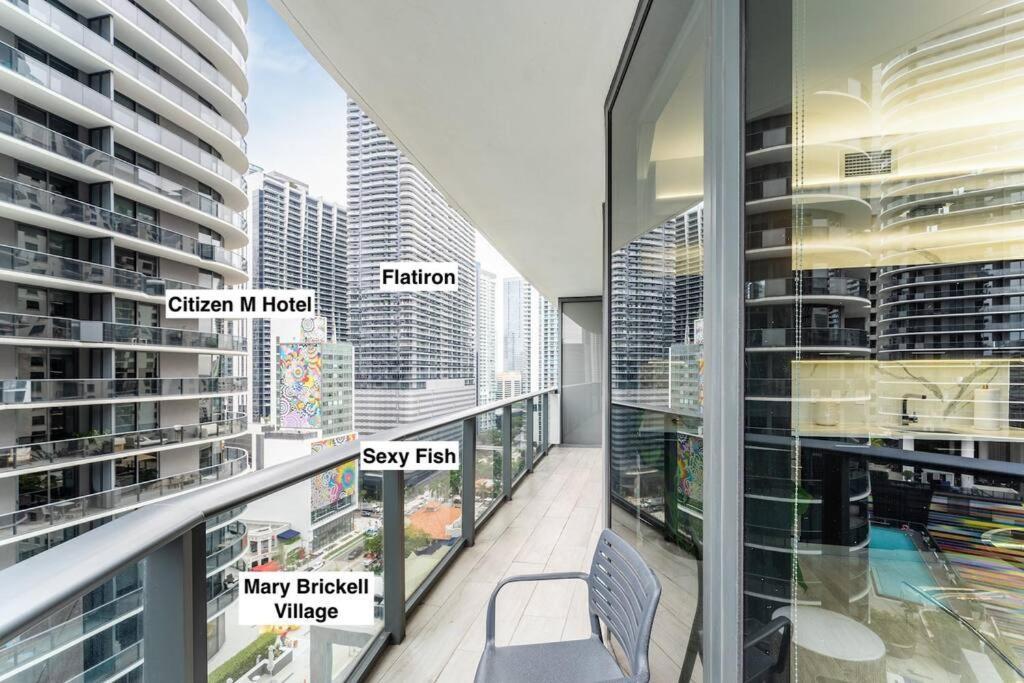 Luxurious Condo In Heart Of Brickell Miami Exteriér fotografie